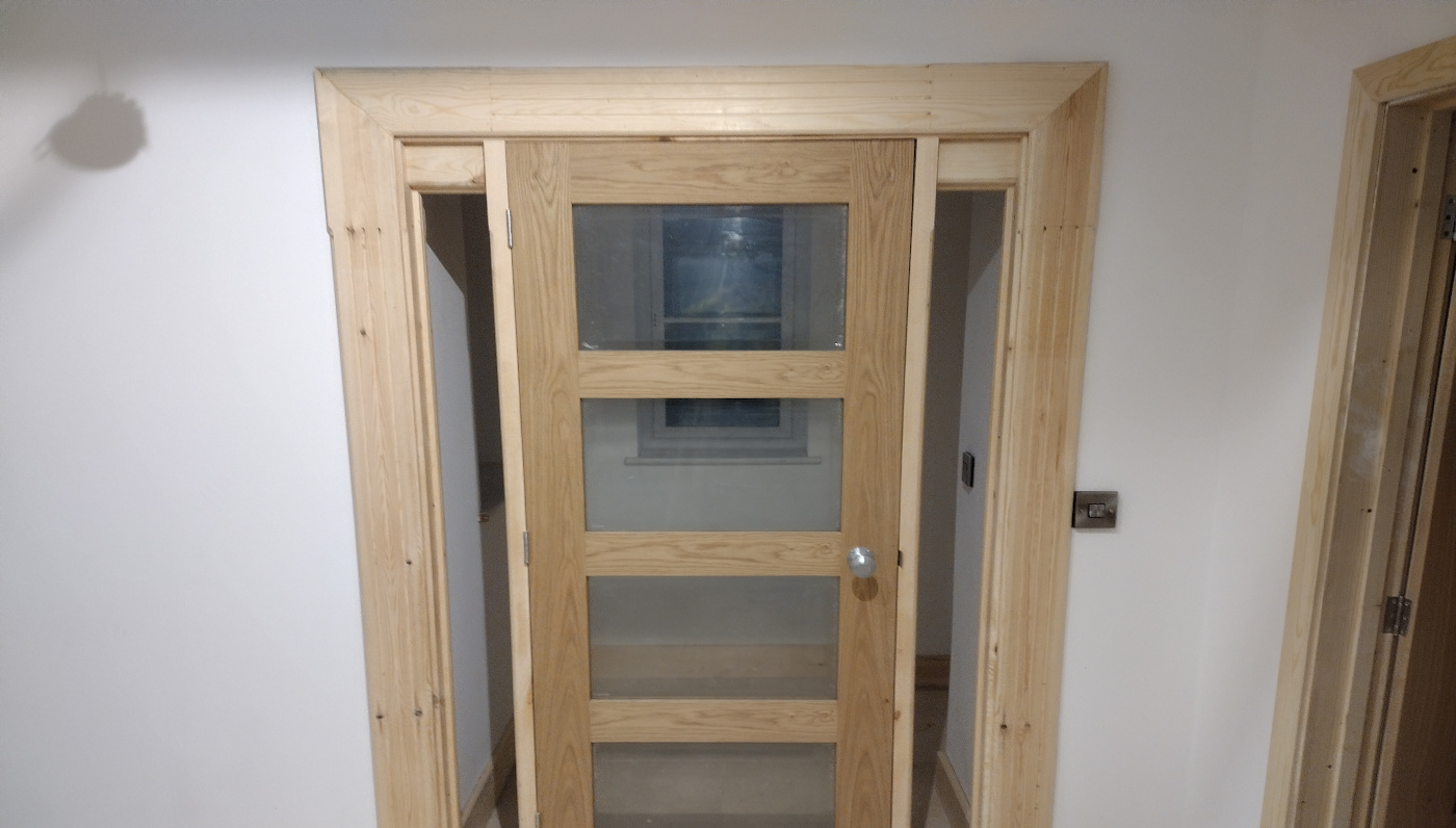 wooden door