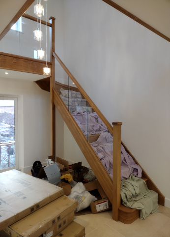 oak staircase