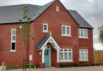 Finished house